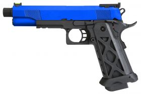 KLI Elite MKII Gas Blowback Pistol (GB-0755X-EX - BLUE)