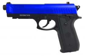 Cybergun PT92 BAX Full Metal Non-Blowback Co2 Pistol (Black - Cybergun - 210307 - Blue)