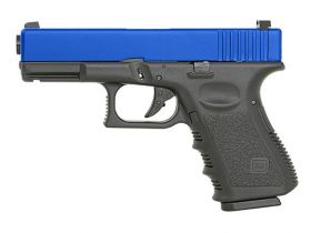 KJWorks 23 Series Gas Blowback Pistols (Polymer Body & Slide - KP23 - Pre-Two Tone Blue)