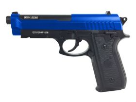 Cybergun PT92 BAX Full Metal Non-Blowback Co2 Pistol (Cybergun - 210307 - Pre-Two Tone Blue)