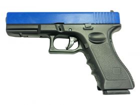 Huntsman Tactical H17 Gas Blowback Pistol (Metal Slide - Polymer Body - with Case - Pre-Two-Tone)