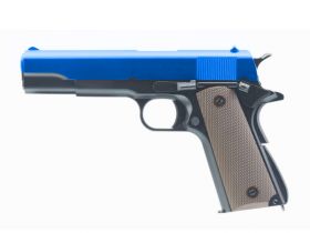 KJWorks 1911 Co2 Blowback Pistol (Blue - KP1911)