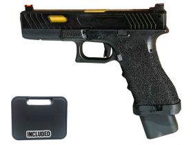ACL Custom 17 Series Gas Blowback Pistol (With Case - JW3 - Black - A34-2)