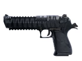 Magnum Research Inc. Desert Eagle Custom Tiger Stripe Black 50AE GBBP (950522 - Licensed by Cybergun - Made by WE - Black)