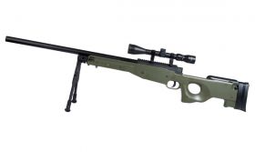 Saigo Defense L96 Sniper Rifle with Hunter Scope and Bipod (OD)