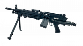 FN Herstal Minimi M249 Para Sports Line AEG (Electronic Trigger - Battery and Charger Inc. - Black - 200839)