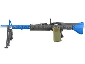 A&K M60 AEG with Box Magazine AK-M60 Blue
