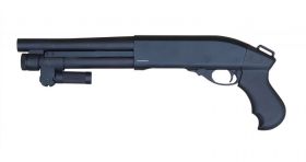 Golden Eagle M870 Tri-Shot Gas Pump Action Shotgun (Short - Black - M8876 - V2)