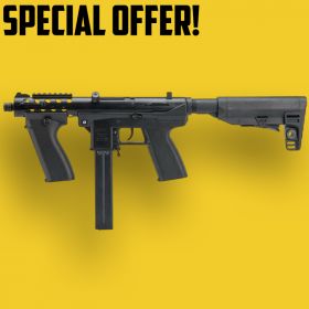 Echo1 General Assault Tool X (GAT) AEG Sub Machine Gun (Black / GATX - JP129)
