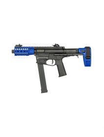 Ares M45X-S with EFCS Gearbox (Retractable Stock with Arm Stabilizing Brace - AR-086E) (Blue)
