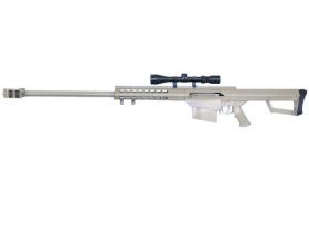 Galaxy M82 Bolt Action Sniper Rifle with Scope (Tan - G31CD)