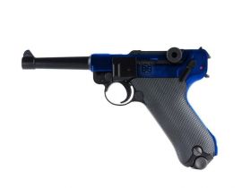 [Deal] WE P08 Gasbb Pistol (4 inch - S - Full Metal - Black) (Starter Pack)