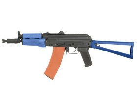 JG AKS74U Electric Blowback (Steel/Real Wood - Inc. Battery and Charger - 1011) (Blue)