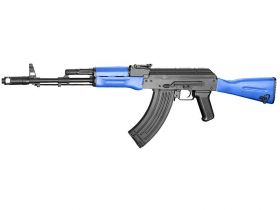 JG AK74 Blowback AEG (Metal/Real Wood - Inc. Battery and Charger - 1012) (Blue)