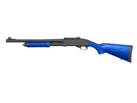 Golden Eagle M870 Tri-Shot Gas Pump Action Shotgun (Long -M8870 - V2) (Blue)