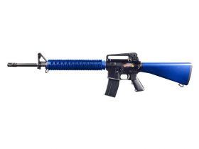 Golden Eagle M16A2 RIS Gas Blowback Rifle (Polymer -MC6620) (Blue)
