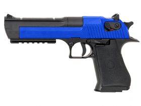 Cyma Desert Eagle Mosfet AEP Pistol (Lipo Battery andh Charger Inc. - CM121S) (Blue)