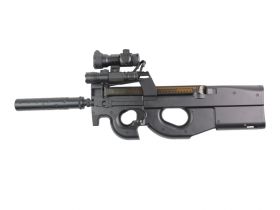 Double Bell D90 with Silencer and Scope (Black - 810L)