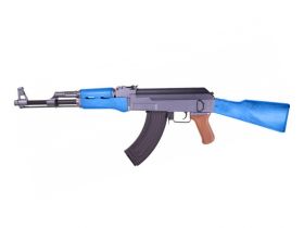JG AK74 AEG (Polymer Body/Faux Wood - Metal Gearbox - 0506MG) Blue