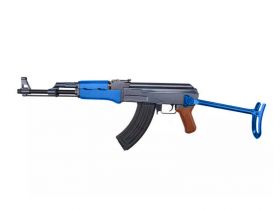 JG AK74 AEG (Polymer Body/Faux Wood - Metal Gearbox - 0507MG) Blue