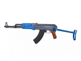 JG AK74 AEG (Metal/Body - Faux Wood - Metal Gearbox - 0507T) Blue