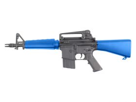Double Bell M16 Stubby AEG (Full Metal - CAR-15 - 086 - Blue)
