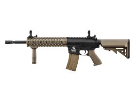 Lancer Tactical M4  LT-12 Gen 2 EVO RIS Carbine AEG Rifle (Inc. Battery and Smart Charger - Tan - V2)