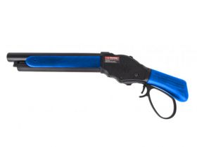 Golden Eagle M1887 Short Gas Shell Ejecting Shot Gun (Real Wood - 8701W - Blue)