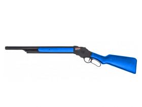 Golden Eagle M1887 Long Gas Shell Ejecting Shot Gun (Faux Wood - 8703 - Blue)