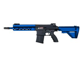 Golden Eagle 417 AEG Rifle with Mosfet (Full Metal - E6907M - Blue)
