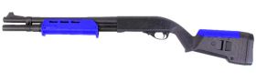 Golden Eagle M870 MP Tri-Shot Gas Pump Action Shotgun (8886 - Blue)