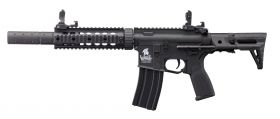Lancer Tactical M4 LT-15 PDW Gen2 AEG Rifle (Inc. Battery and Smart Charger - Black)