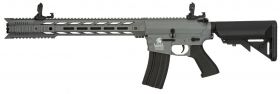 Lancer Tactical M4 LT-25 Gen 2 Interceptor RIS Carbine AEG Rifle (Inc. Battery and Smart Charger - Urban Grey)