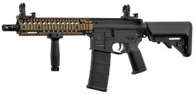 Lancer Tactical MK18 LT-18 Gen 2 Interceptor RIS Carbine AEG Rifle (Inc. Battery and Smart Charger - Black/Bronze)