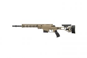 Ares MSR303 Sniper Rifle with Case (Tool-Less Assemble - Spring Powered - Dark Earth - MSR-303 - MSR-022)
