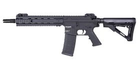 Rossi L119A2 Style Neptune SAS 10.5 AEG with Mosfet (Full Metal - Programmable Trigger - Black)