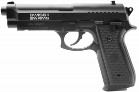 Swiss Arms 4.5mm/.177 SA92 Non-Blowback Co2 Pistol (Black - 288028)