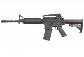 Double Bell M4 RIS Long (Full Metal Body and Gearbox  - Black - 51)