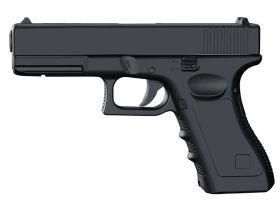 Vigor 17 Series Spring Pistol (Full Metal - Black - V20)