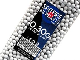 Spitfire BB Pellets 0.30g (5000 Bottle - White)