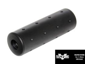 ACM H Silencer (Full Metal - 110mm in Length - Plain - Black)