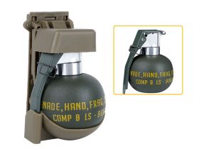 Big Foot M67 Dummy Grenade with Tan Molle Set