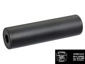 ACM Sopmod Silencer (14mm Thread - 130mmx35mm - Black)