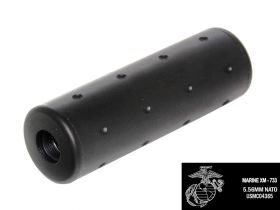 ACM Marine Silencer (14mm Thread - 110mmx35mm - Black)