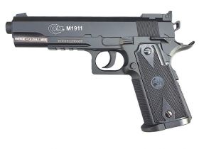 Colt 1911 Co2 Fixed Slide NBB Pistol (Black- Cybergun - 180306 )