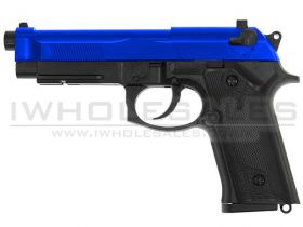 HFC M9 Gas Pistol (Non-Blowback - Pre-Two Tone Blue - GG-105)