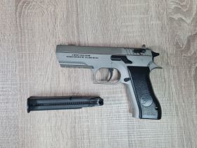 Magnum Research Inc. Baby Desert Eagle Co2 Non-Blowback Pistol (Cybergun - Silver)