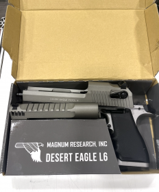 Boneyard - Desert Eagle L650AE Co2 Blowback Pistol (FULLY AUTO. - Cybergun - KWC - Silver - 950504)