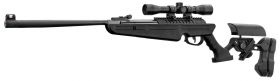 Bo Manufacture 4.5mm/.177 Quantico V2 Break Barrel Air Rifle (with 4x32 Scope - 16j - Black)