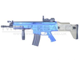 Vigor S-C-R Spring Rifle with Foregrip (Blue - 8902A)